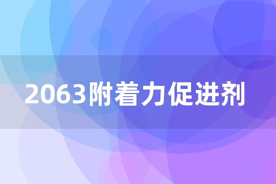 2063附着力促进剂