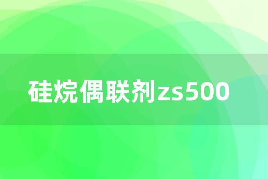 硅烷偶联剂zs500