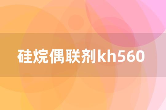 硅烷偶联剂kh560